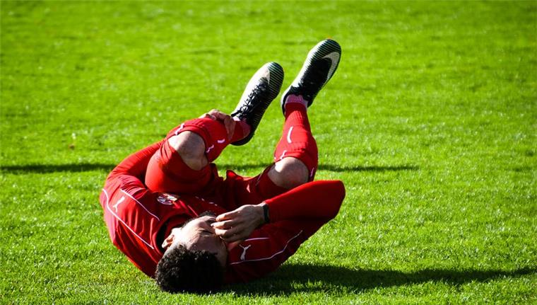 Fußballunfall