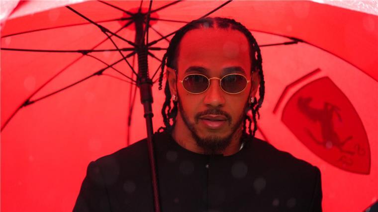 Lewis Hamilton freute sich über britisches Sommerwetter.