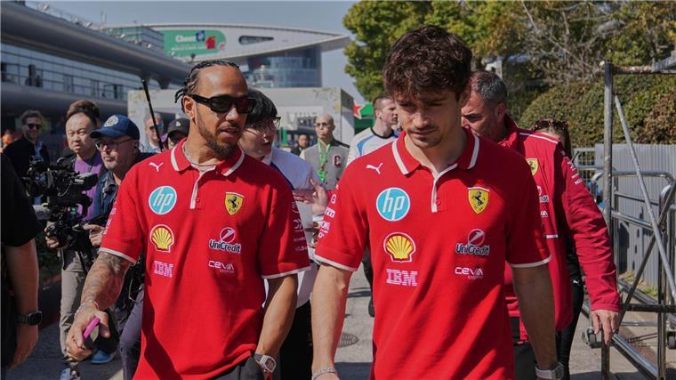 Lewis Hamilton und Charles Leclerc verließen China ohne WM-Punkte.