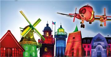 Lichterwoche an der Wurster Küste: Sieben herausragende Bauten und Objekte der Gemeinde Wurster Nordseeküste werden vom 7. bis 13. Oktober kunstvoll beleuchtet. 