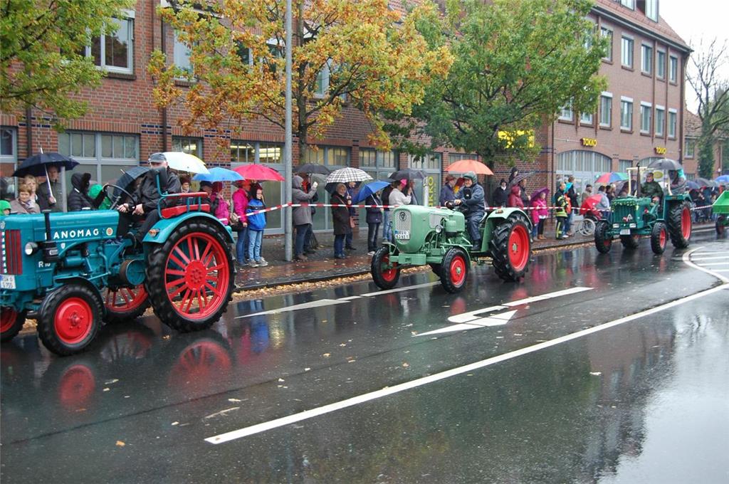 Liebevoll gepflegte Oldtimer der Historischen Technikgemeinschaft.