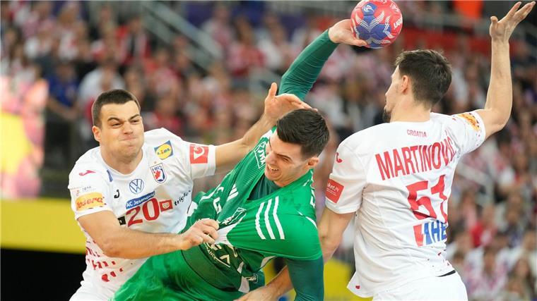 Kroatien und Frankreich im Halbfinale der Handball-WM Lieferten sich ein spannendes WM-Viertelfinale: Kroatien und Ungarn.