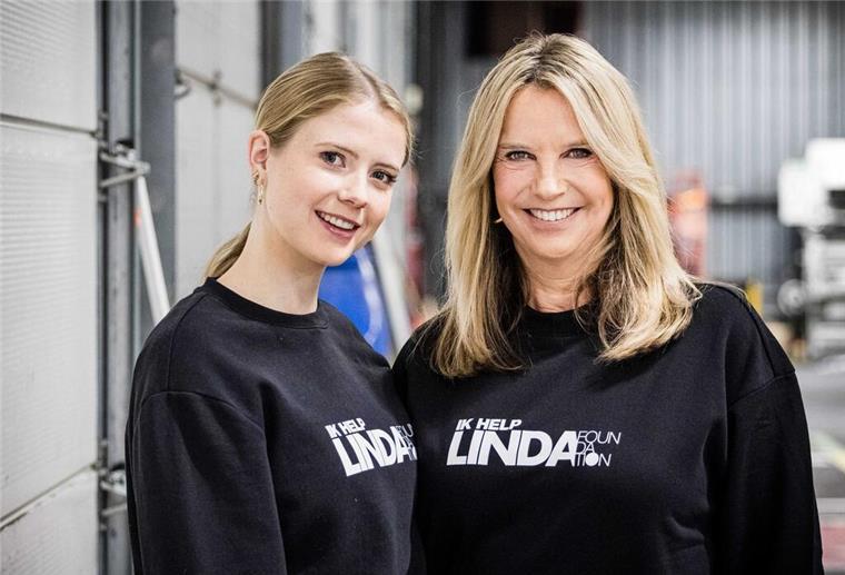 Linda de Mol und ihre Tochter Noa Vahle im niederländischen Amersfoort.