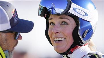 Lindsey Vonn bestritt in St. Moritz ihr erstes großes Rennen seit 2141 Tagen.