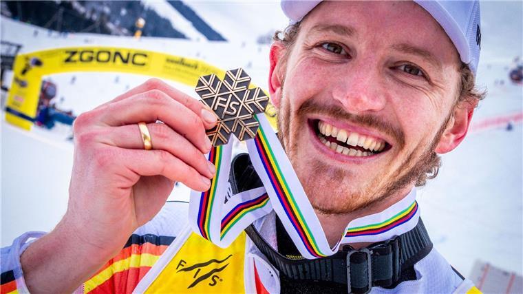Reiz oder Harakiri? Straßers Ski-Experiment im Olympia-Jahr Linus Straßer holt Slalom-Bronze bei der WM 2025 in Saalbach. (Archivfoto)