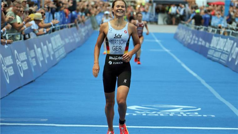 Tertsch Zweite beim Triathlon in Hamburg Lisa Tertsch sicherte sich beim Triathlon in Hamburg den zweiten Platz.