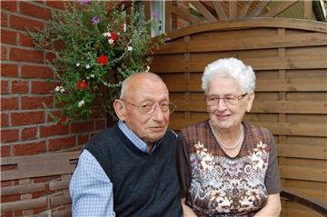 Lothar und Christine Adler haben sich heute vor 60 Jahren das Ja-Wort gegeben.