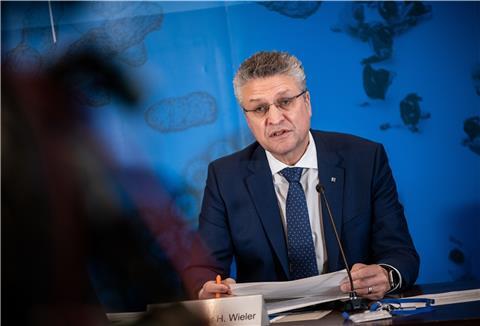 Lothar Wieler, Präsident des Robert Koch-Instituts, mahnt zu mehr Vorsicht.