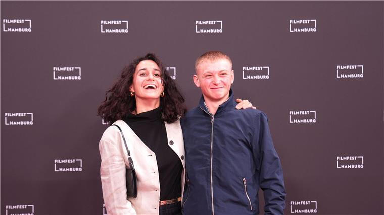 Louise Courvoisier und Clément Faveau beim Filmfest Hamburg (Archivbild). 