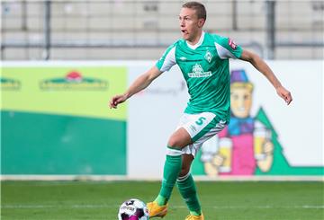 Ludwig Augustinsson sollte im Abstiegsfall eine möglichst hohe Ablösesumme in die Werder-Kasse spülen. 