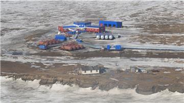 Forschungsstation Samoylov im Lena-Delta