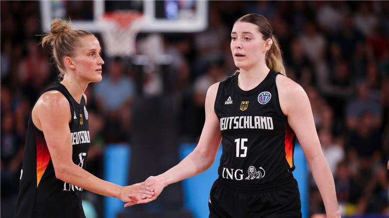 Luisa Geiselsöder führte Deutschlands Basketballerinnen gegen die Türkei an.