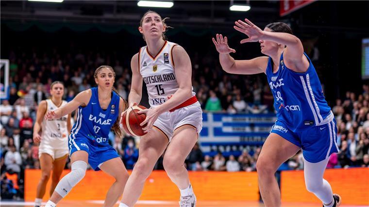 Trotz Ausfällen: Basketballerinnen wollen EM-Medaille Luisa Geiselsöder muss das deutsche Team bei der EM führen.