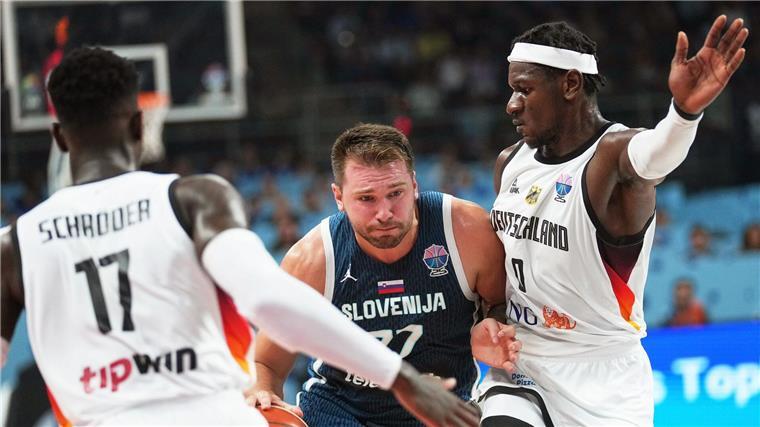 Luka Doncic stellte die deutschen Basketballer vor riesige Probleme.