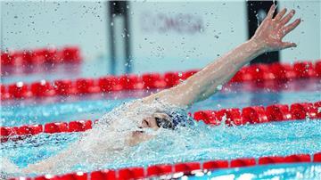 Lukas Märtens hat eine Medaille im Rückenschwimmen verfehlt.