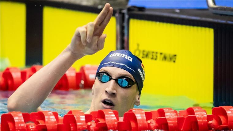 Neuer Duft in Singapur? Märtens schwimmt als WM-Favorit Lukas Märtens startet als Topfavorit.
