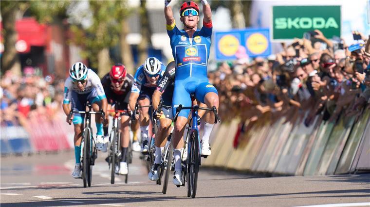 Pedersen gewinnt Deutschland Tour Mads Pedersen gewann die letzte Etappe mit deutlichem Vorsprung.