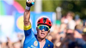Mads Pedersen ist Sieger der Deutschland Tour 2024.