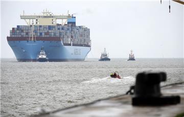 „Maersk Mc-Kinney Moeller“ „Tripple E-Klasse“ Maersk Line, 399 Meter, 59 Meter B...