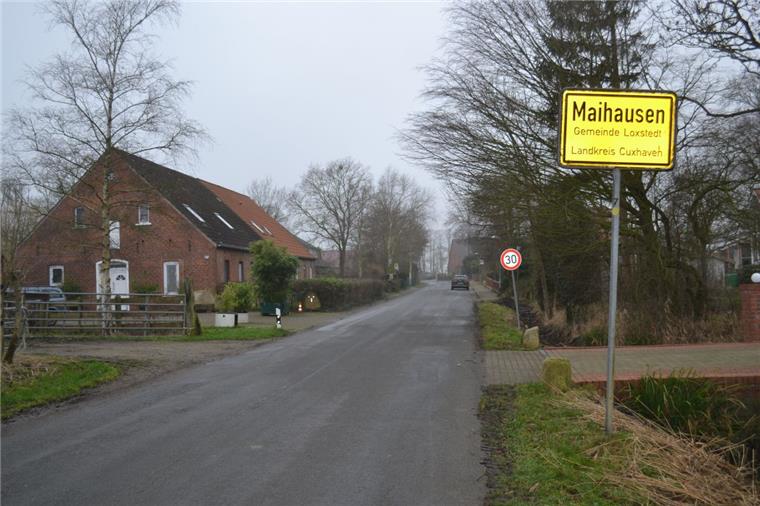 Maihausen ist mit 49 Einwohnern das kleinste Dorf im Altkreis Wesermünde. 