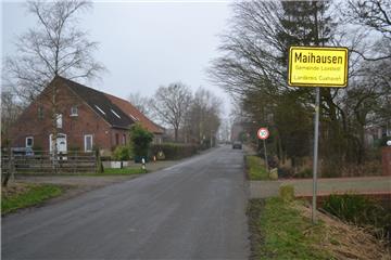 Maihausen ist mit 49 Einwohnern das kleinste Dorf im Altkreis Wesermünde. 