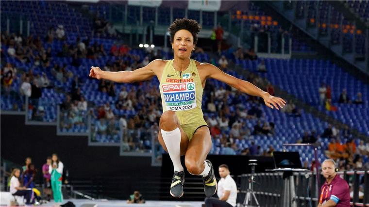 Weitspringerin Mihambo gewinnt in London Malaika Mihambo holte sich beim Diamond-League-Meeting in London den Sieg.