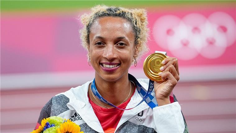 Mihambo: Gentests vor WM-Start lassen Fragen offen Malaika Mihambo wurde 2021 in Tokio Olympiasiegerin.