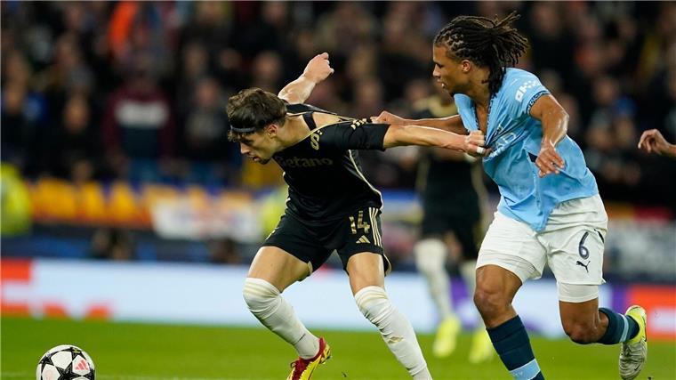 Manchester City gewinnt gegen Spart Prag in der Champions League.