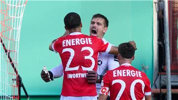 Mann des Spiels: Energie-keeper Alexander Sebald. 