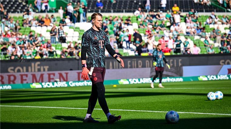 Bayern rechnen mit Manuel Neuer gegen Leverkusen Manuel Neuer musste in Bremen nach dem Aufwärmen doch passen.