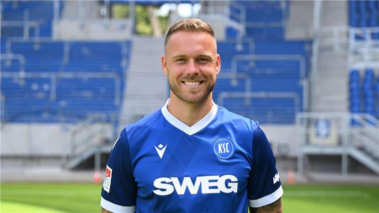 Marcel Franke bleibt beim KSC.