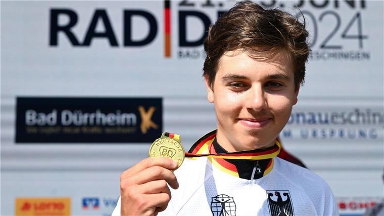 Marco Brenner wurde 2024 in Bad Dürrheim deutscher Meister.