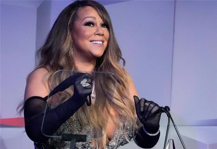 Sängerin Mariah Carey wird Produzentin am Broadway Mariah Carey, Sängerin aus den USA