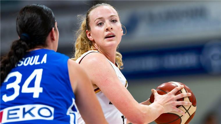 Marie Gülich schaffte gegen Tschechien wieder ein Double-Double.