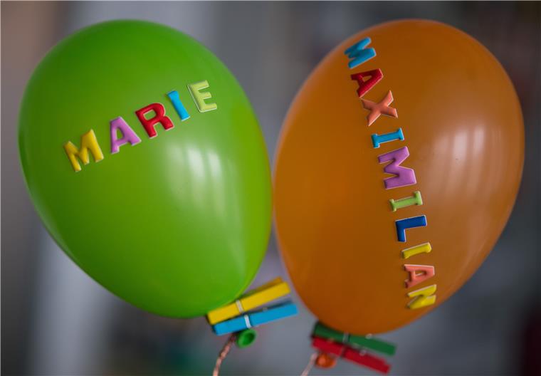 Marie und Maximilian sind die beliebtesten Vornamen 2017.