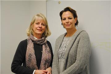 Marina Schomacker und Nadine Eckhoff (von links) setzen sich für die Belange von Frauen ein.