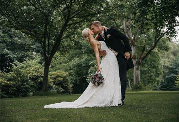 Marius Beer-Morck mit Vanessa Beer.
