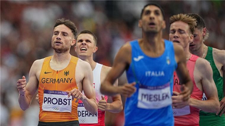 Marius Probst schied im Hoffnungslauf über 1500 Meter aus