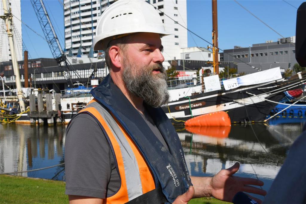 Martin Claus, Leiter des operativen Geschäfts vom Bremerhavener Unternehmen Möll...