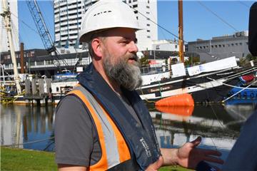 Martin Claus, Leiter des operativen Geschäfts vom Bremerhavener Unternehmen Möll...