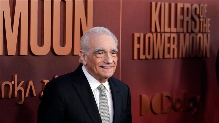 Martin Scorsese über Indigene und die Prärie Martin Scorsese, Regisseur und Co-Autor von „Killers of the Flower Moon“, bei der Premiere des Films in Los Angeles.