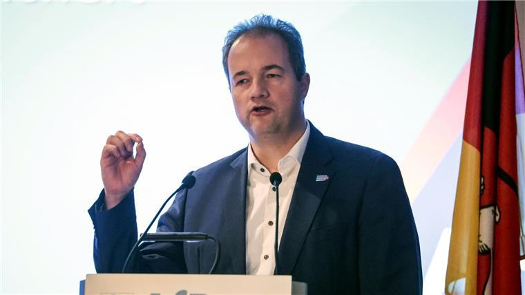 Martin Sichert kandidierte für den dritten Listenplatz.