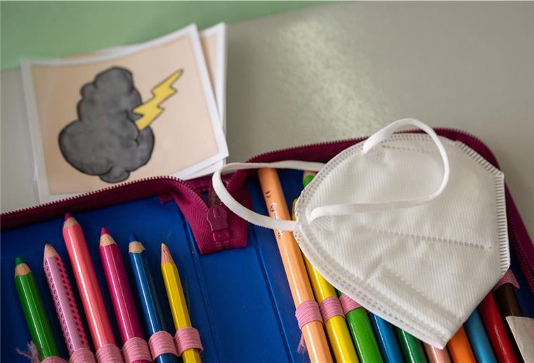 Bremer Senat kippt Maskenpflicht an Schulen Masken sind schon lange Alltag in der Schule.