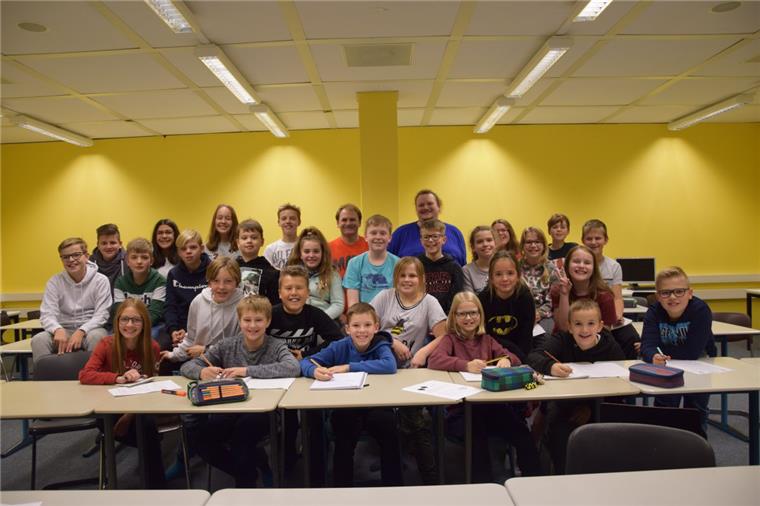 Mathe macht Spaß: Das finden die Nordenhamer Gymnasiasten, die am vergangenen Wochenende an der „Langen Nacht der Mathematik“ teilgenommen haben.  