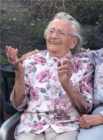 Mathilde Mange ist 112 Jahre alt geworden.