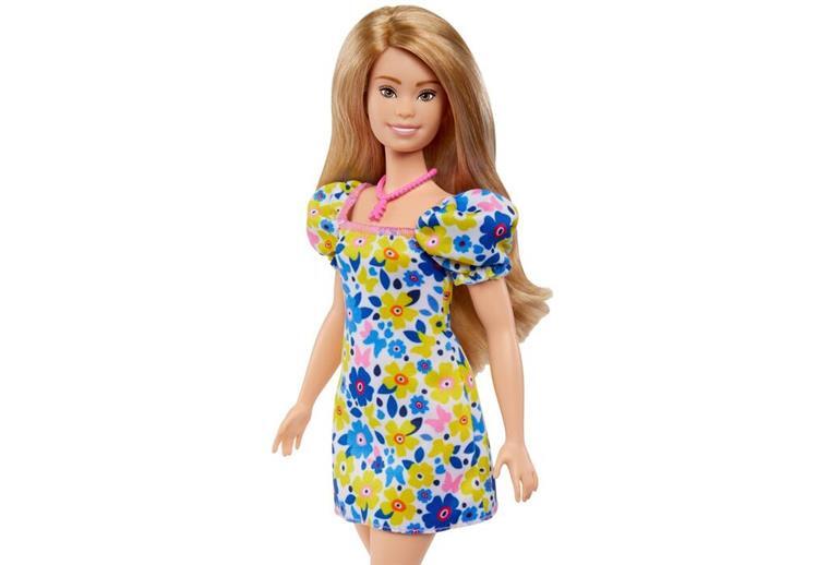 Erste „Barbie“-Puppe mit Down-Syndrom zu kaufen Undatiertes Handout-Foto der ersten Barbie-Puppe mit Down-Syndrom, herausgegeben von Mattel.