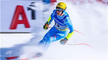 Mattia Casse liegt aktuell auf Rang zwei des Super-G-Gesamtweltcups.