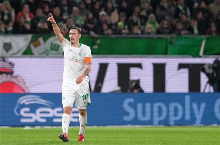 Darum ist Max Kruse kein leiser Werder-Kapitän Max Kruse geht als Kapitän von Werder Bremen voran.