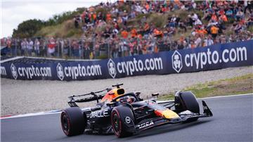 Max Verstappen auf der Strecke.