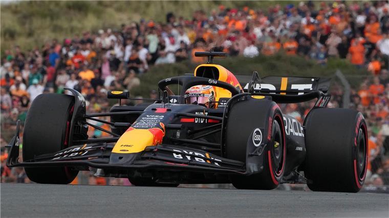 Max Verstappen feiert in Zandvoort ein Heimspiel.